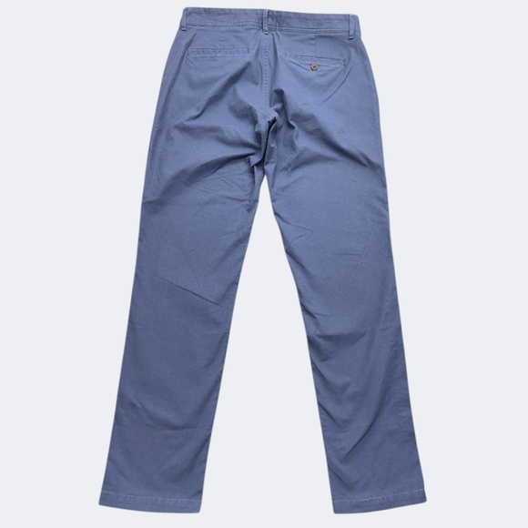 Bonobos Pants Mens 31x32 Blue Athletic Fit Stretch Organic Cotton Chino Washed - Picture 2 of 9